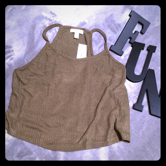 🌵TOPSHOP tank top size 10 green - Picture 2 of 5